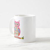 Vogelkunst Kaffeetasse (Vorderseite Links)
