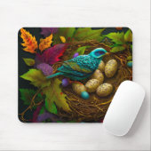 Vogelkunst Mousepad (Mit Mouse)