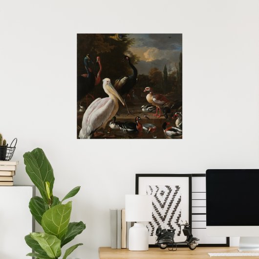 Vogelkunst Poster (Heimbüro)