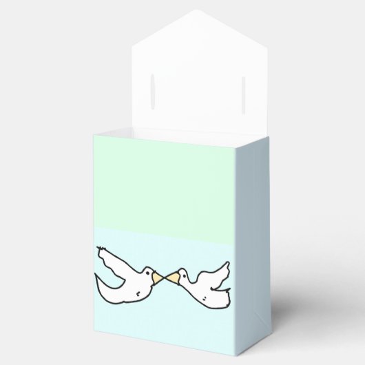 Vogelküssen Geschenkschachtel (Geöffnet)