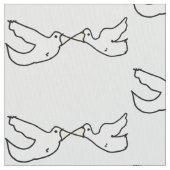 Vogelküssen Stoff (Nahaufnahme)