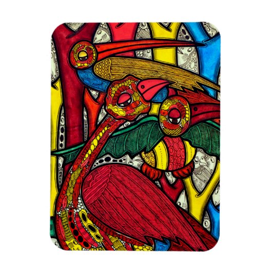 Vogelleben 2013 magnet (Vertikal)