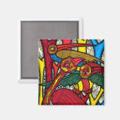 Vogelleben 2013 magnet (Vorderseite/Rückseite)