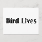 Vogelleben Postkarte (Vorderseite)