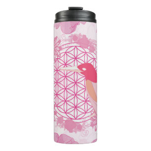 Vogellebenblume Thermosbecher