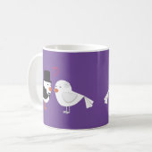 Vogelliebe-Tasse Kaffeetasse (Vorderseite Links)