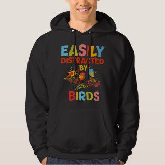 Vogelliebhaber Für Frauen Männer Leicht Ablenkbar  Hoodie
