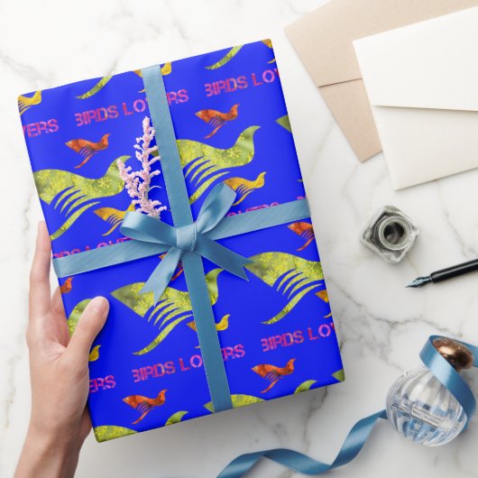 Vogelliebhaber Geschenkpapier (Schenken)