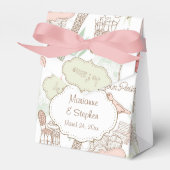 Vogelliebhaber im Pariser Eiffelturm Geschenkschachtel (Vorderseite)