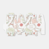 Vogelliebhaber im Pariser Eiffelturm Geschenkschachtel (Ungefaltet)