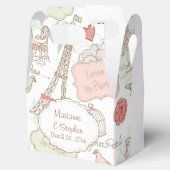 Vogelliebhaber im Pariser Eiffelturm Geschenkschachtel (Geöffnet)