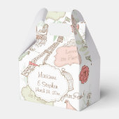 Vogelliebhaber im Pariser Eiffelturm Geschenkschachtel (Vorderseite)