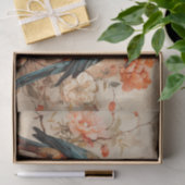 Vogelliebhaber niedlicher Blume Seidenpapier (Geschenk)