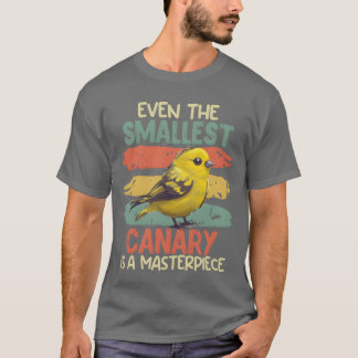 Vogelliebhaber Sogar die kleinste Kanarische Insel T-Shirt