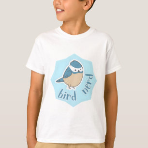 Vogelliebhaber süßer blauer Vogel T-Shirt