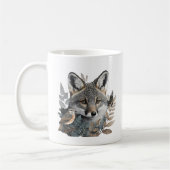 Vogelliebhaber und Fuchs-Tasse Kaffeetasse (Links)