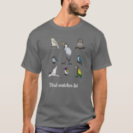 Vogelliebhaberliste T-Shirt