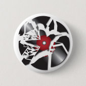 Vogellied-Kopienkopie Button (Vorderseite)