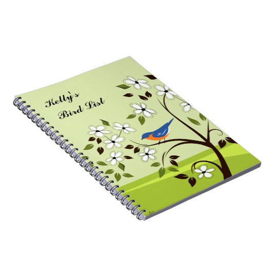 Vogelliste Notizblock (Rechte Seite)