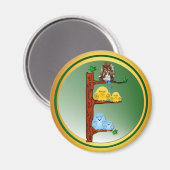 Vogelmagnet Magnet (Vorderseite/Rückseite)