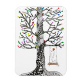 Vogelmagnete 3"x4" magnet (Vertikal)