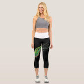 Vogelmalerei Capri Leggings (Vorderseite)