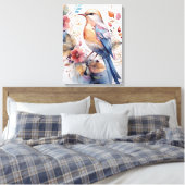 Vogelmalerei Leinwanddruck (Insitu (Schlafzimmer))