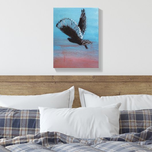 Vogelmalerei Leinwanddruck (Insitu (Schlafzimmer))