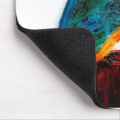 Vogelmalerei Mousepad (Ecke)