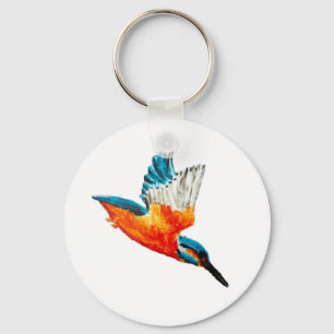 Vogelmalerei Schlüsselanhänger