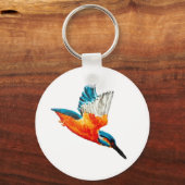 Vogelmalerei Schlüsselanhänger (Vorderseite)