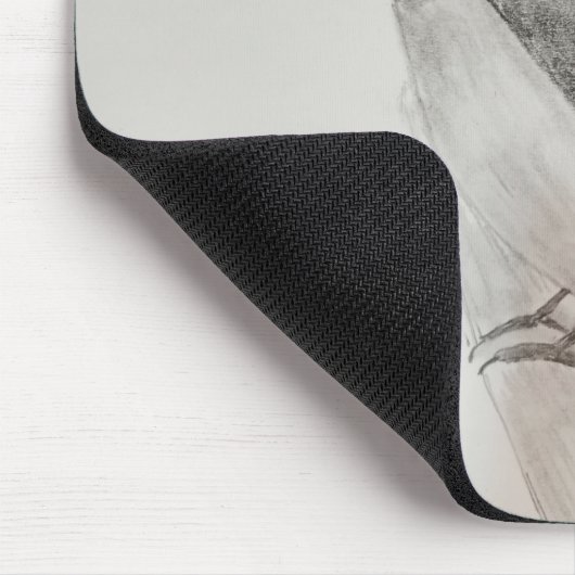 Vogelmaus Mousepad (Ecke)