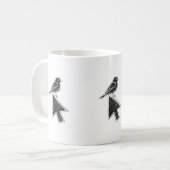 Vogelmäusezeiger Kaffeetasse (Vorderseite Links)