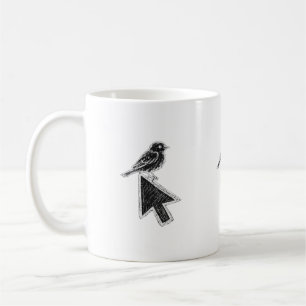 Vogelmäusezeiger Kaffeetasse