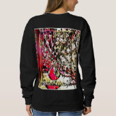 Vogelmodelle: Hübsche Friedenstruppen 01 Sweatshirt (Rückseite)