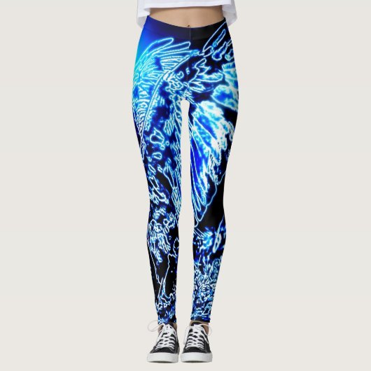 Vogelmodelle: Magnified Eagle 01-01 Leggings (Vorderseite)
