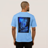 Vogelmodelle: Magnified Eagle 01-01 T-Shirt (Schwarz voll)