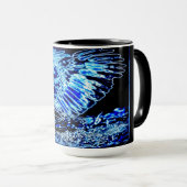 Vogelmodelle: Magnified Eagle 01-01 Tasse (VorderseiteRechts)