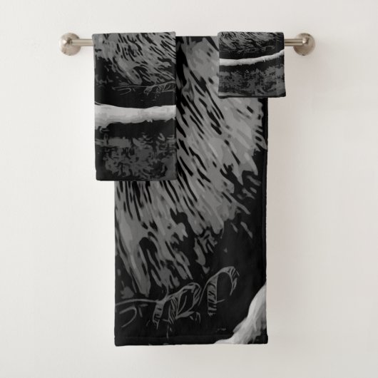 Vogelmodelle: Vogelarten 01-02 Badhandtuch Set (Insitu)