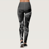 Vogelmodelle: Vogelarten 01-02 Leggings (Rückseite)