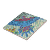 Vogelmosaik Fliese (Seite)