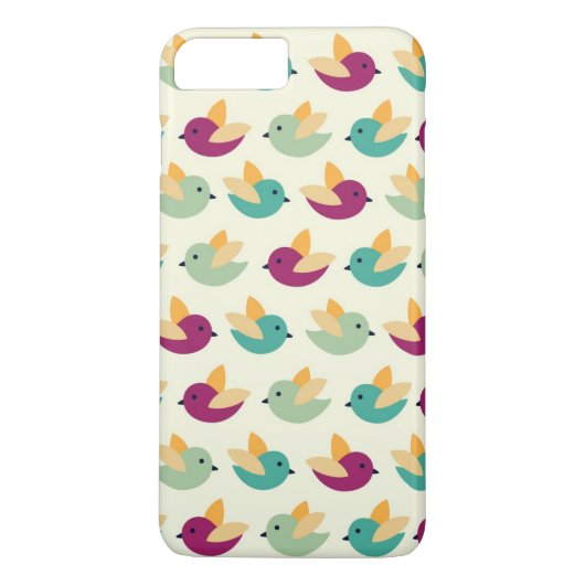 Vogelmuster Case-Mate iPhone Hülle (Rückseite)