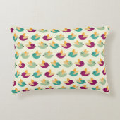 Vogelmuster Dekokissen (Vorderseite)