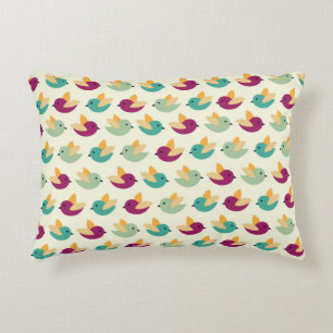 Vogelmuster Dekokissen