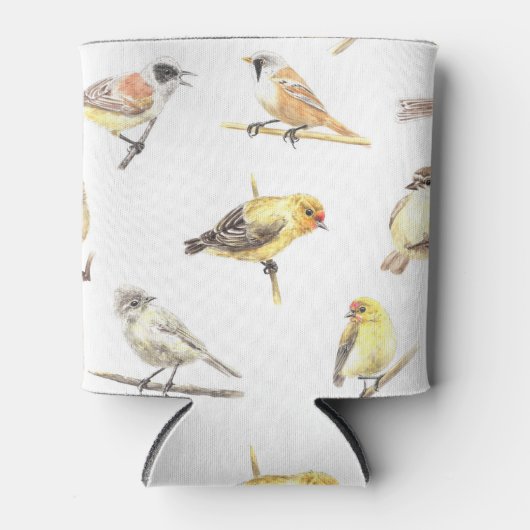 Vogelmuster Dosenkühler (Vorderseite)