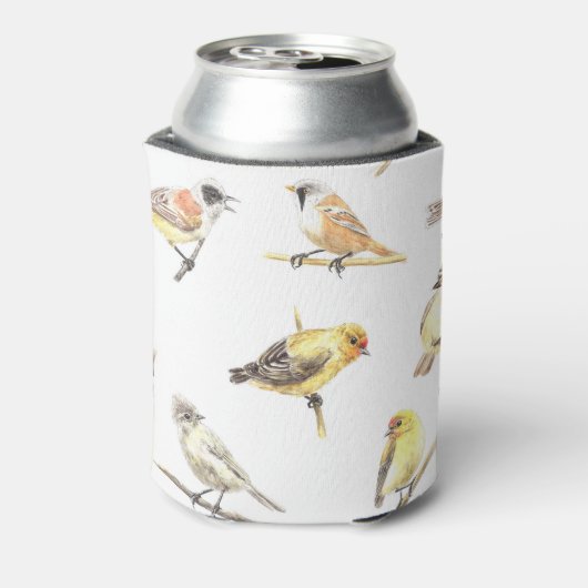 Vogelmuster Dosenkühler (Kanne Rückseite)