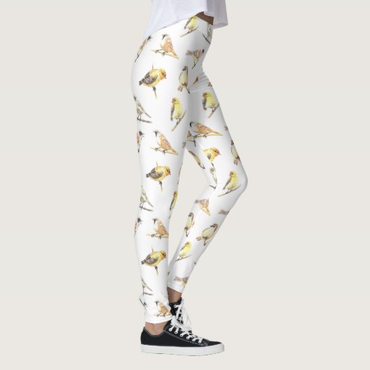 Vogelmuster Leggings (Rechts)