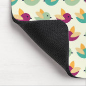 Vogelmuster Mousepad (Ecke)