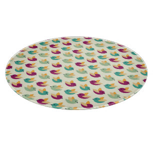 Vogelmuster Schneidebrett