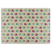 Vogelmuster Schneidebrett (Vorderseite)